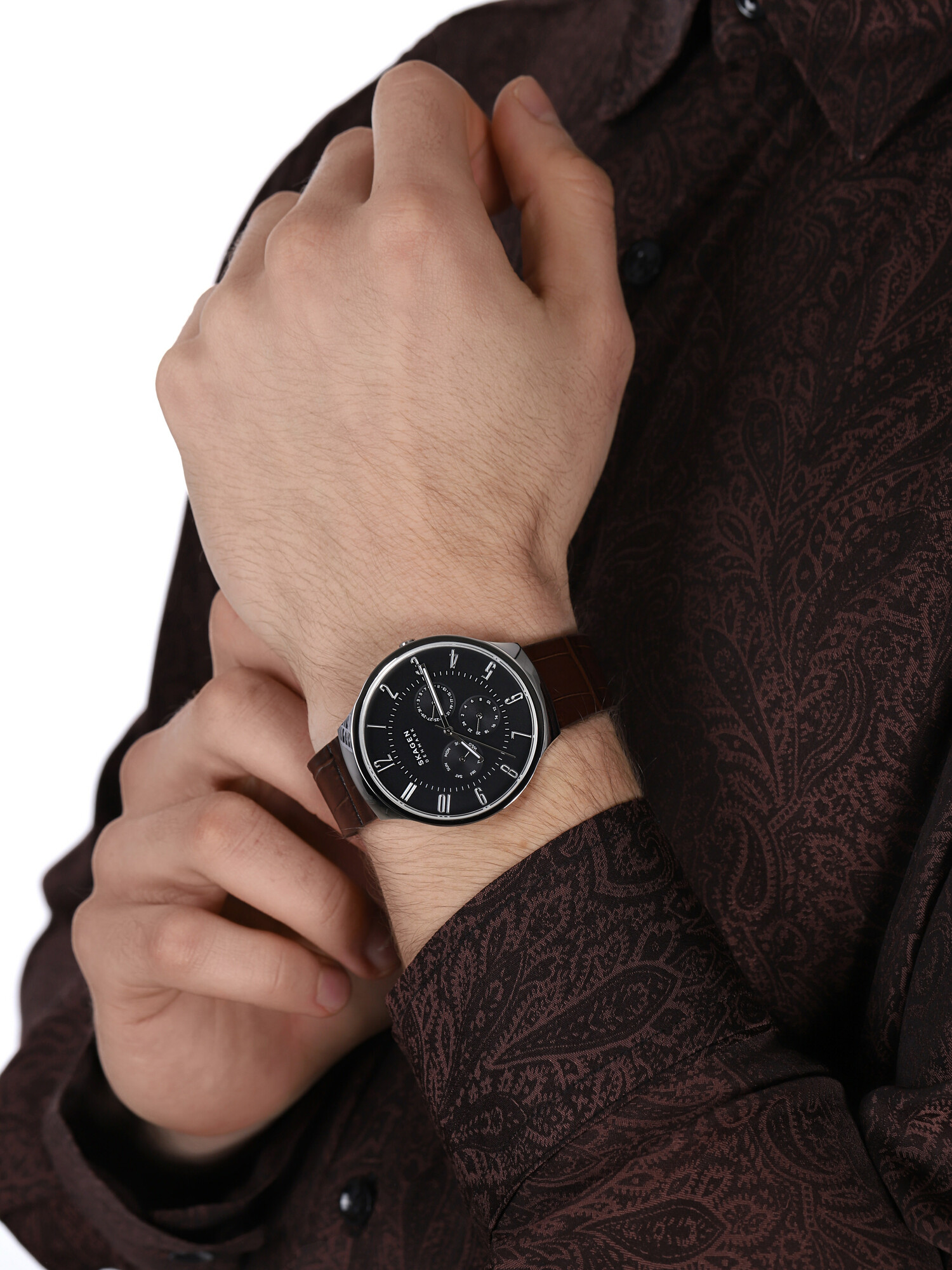 zegarek Skagen SKW6536 srebrny Grenen - miniatura 3