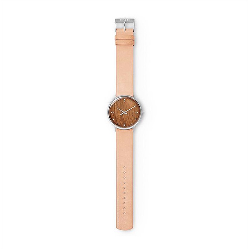 Skagen SKW6582 zegarek srebrny klasyczny Finn Juhl pasek - miniatura 5