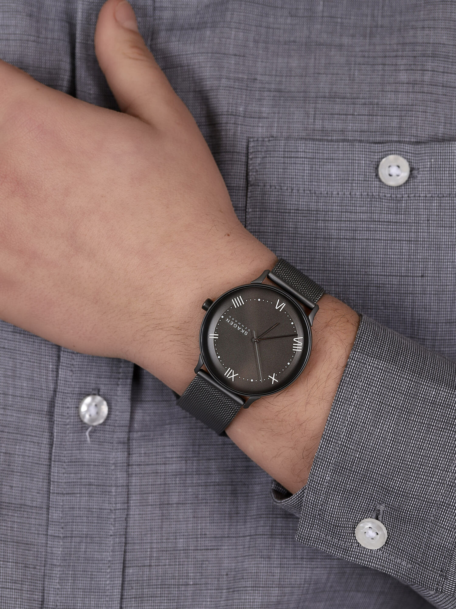 zegarek Skagen SKW6624 kwarcowy męski Nillson NILLSON - miniatura 3