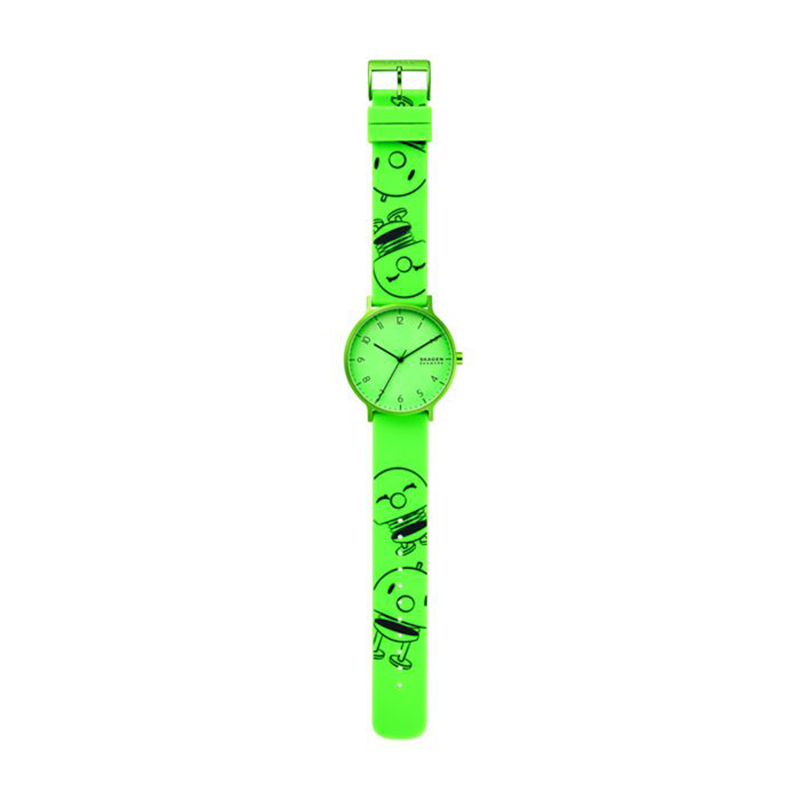 Skagen SKW6646 zegarek zielony klasyczny Aaren pasek - miniatura 5