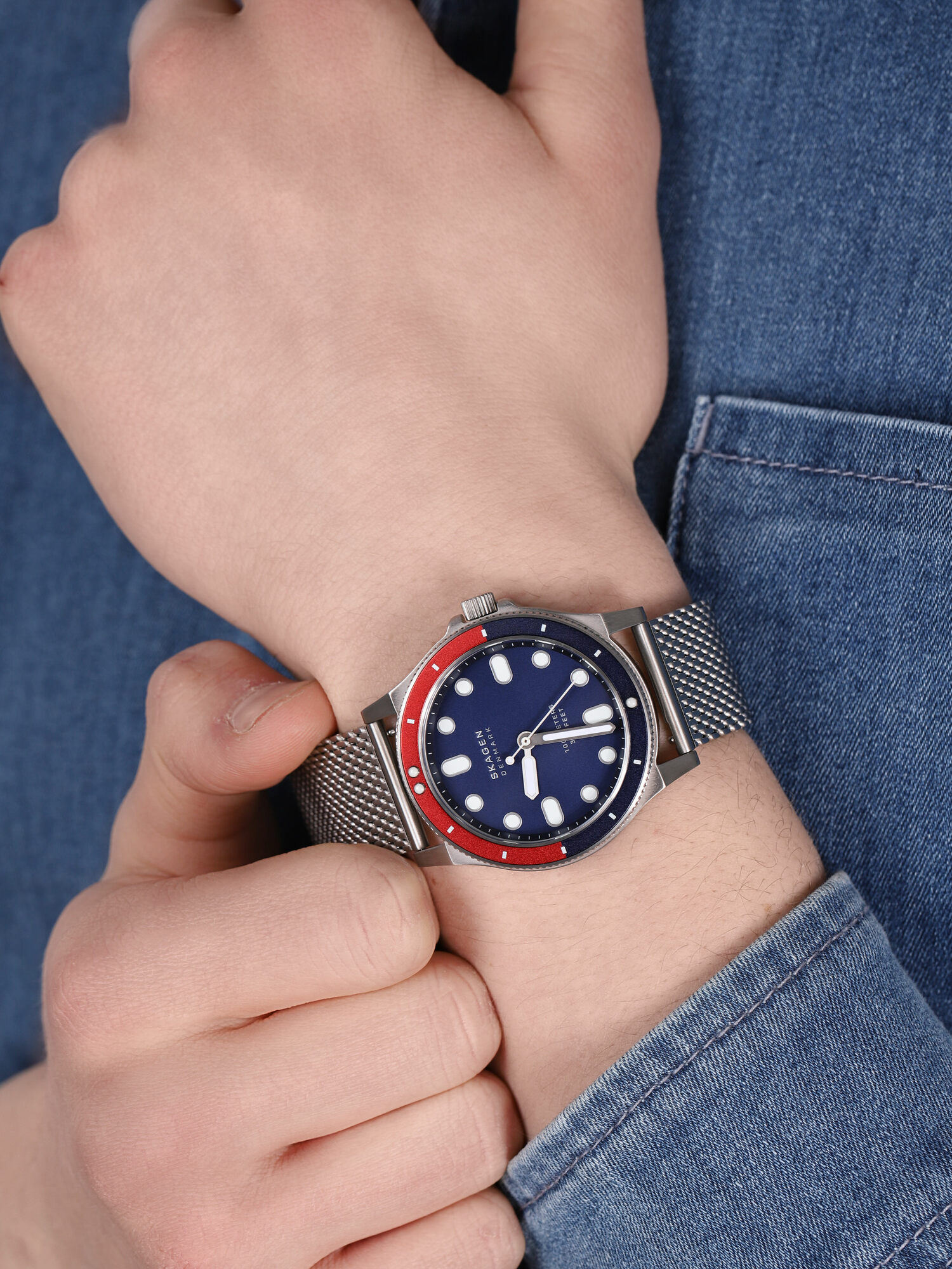 zegarek Skagen SKW6668 srebrny Fisk - miniatura 3