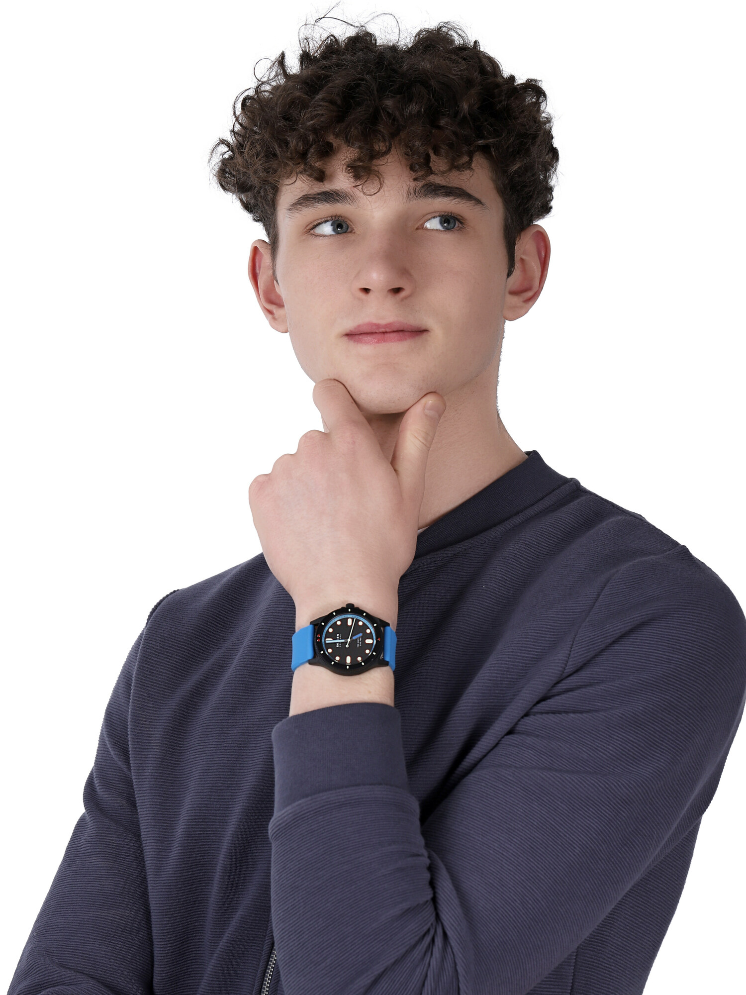 zegarek Skagen SKW6669 czarny Fisk - miniatura 2