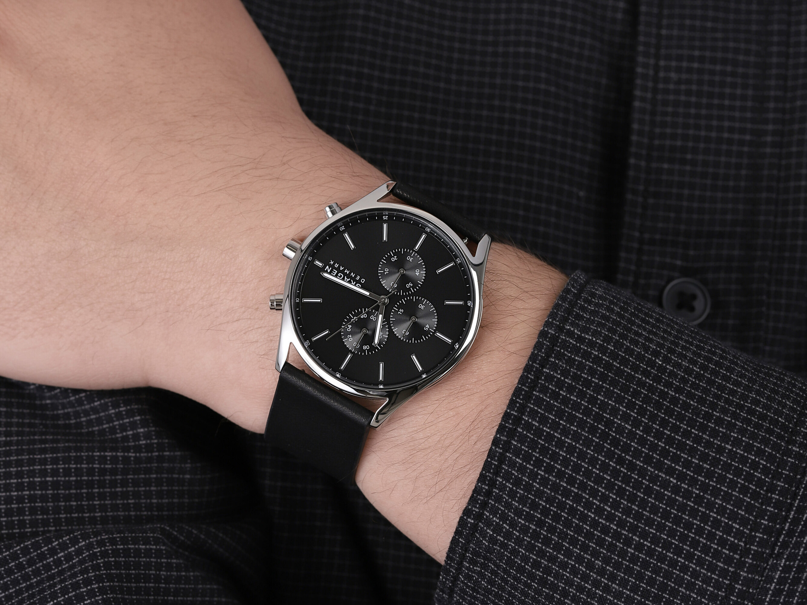 zegarek Skagen SKW6677 HOLST męski z chronograf Holst - miniatura 4