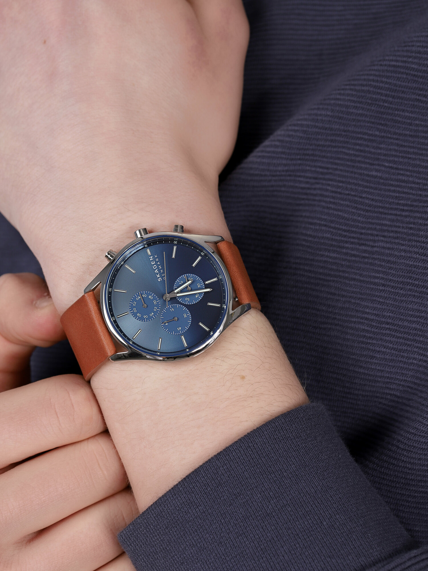 zegarek Skagen SKW6732 kwarcowy męski Holst HOLST - miniatura 3
