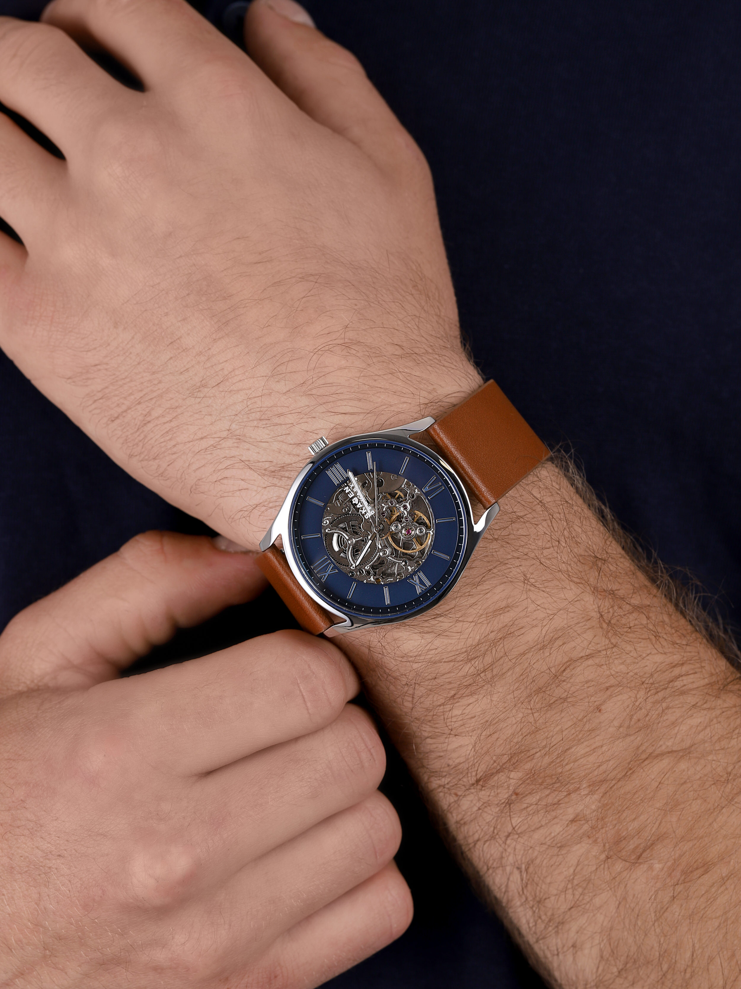 zegarek Skagen SKW6736 automatyczny męski Holst HOLST AUTOMATIC - miniatura 3