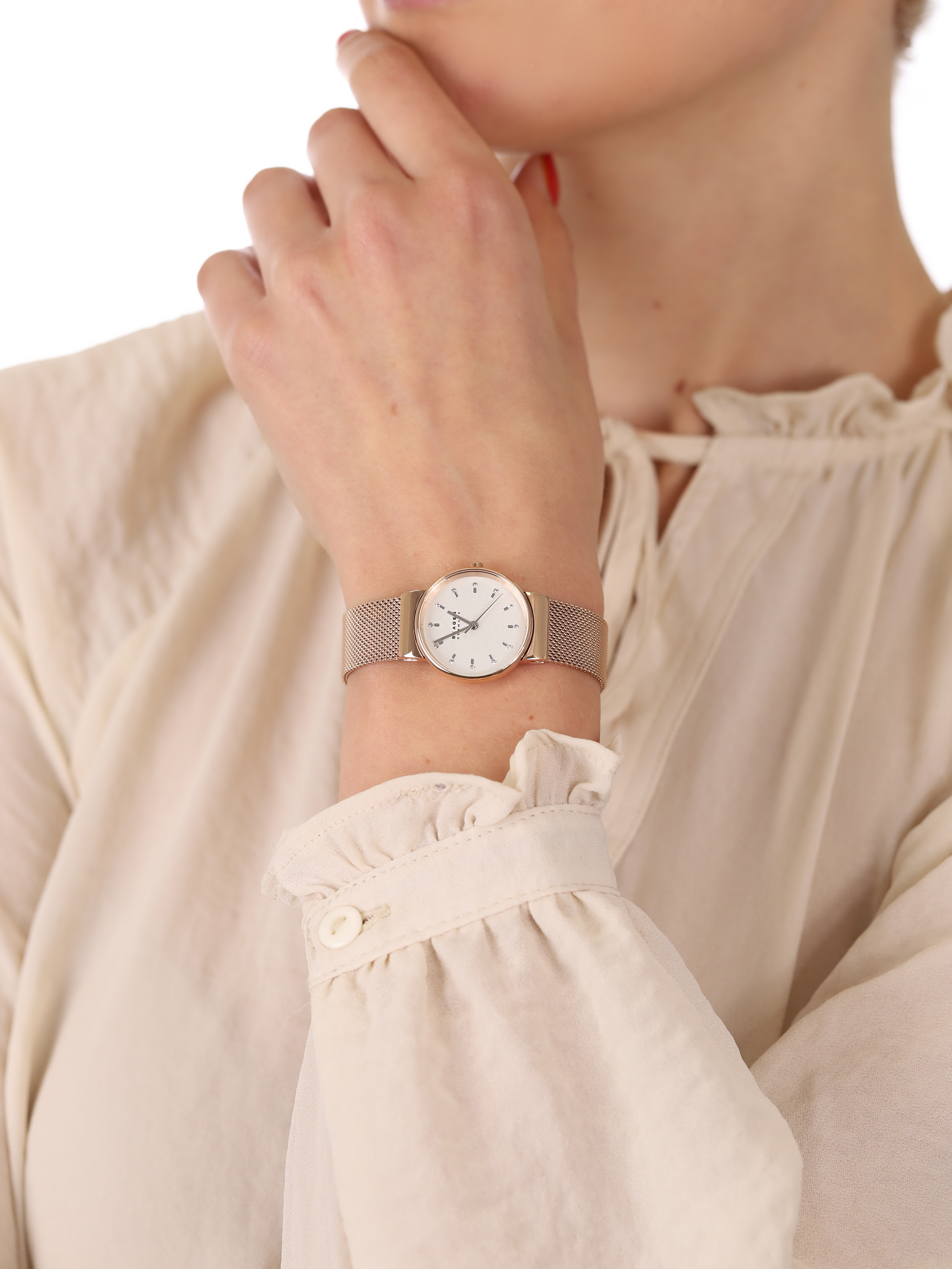 zegarek Skagen SKW7201 różowe złoto Ancher - miniatura 3