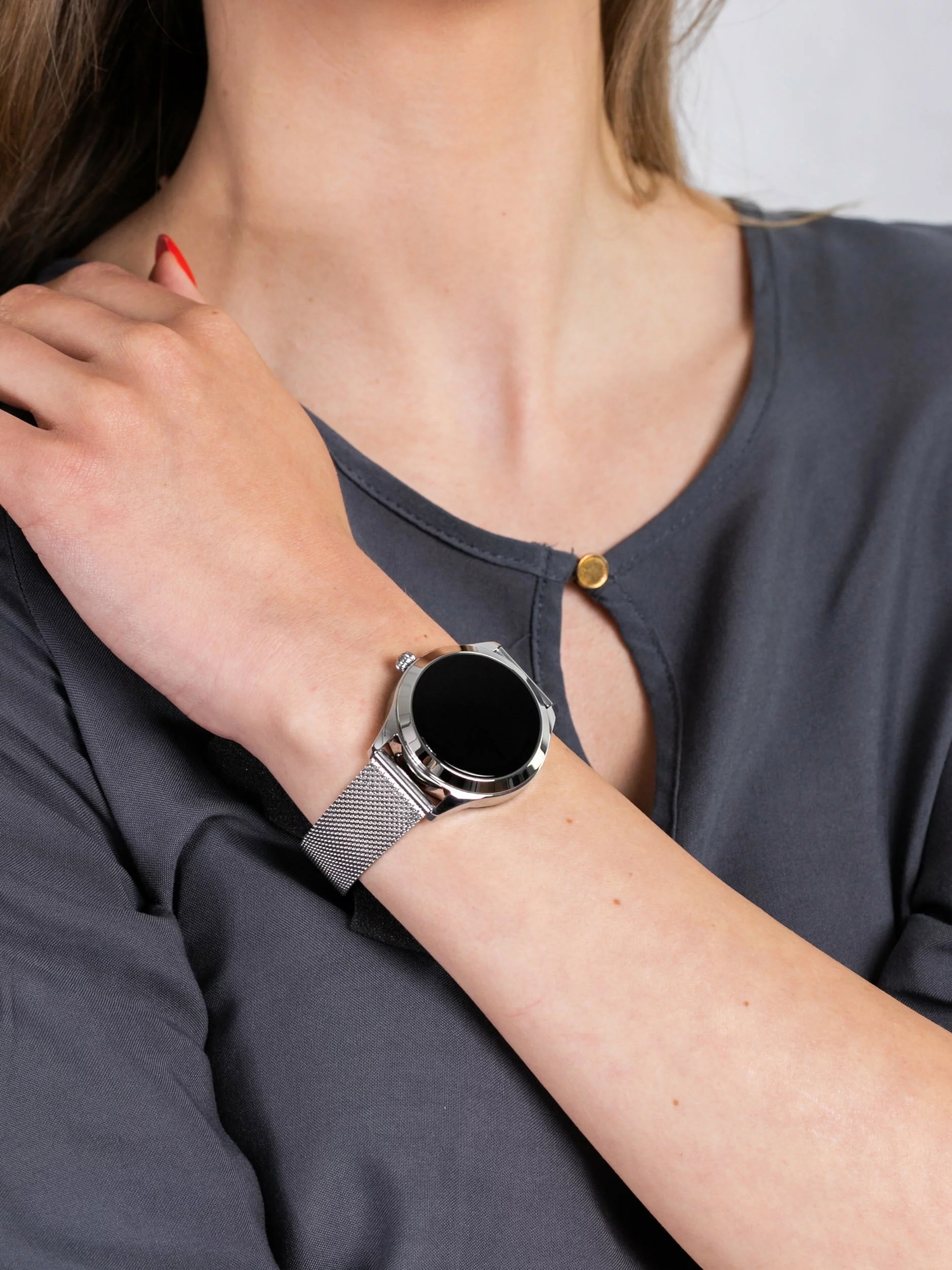zegarek SMARUB009 damski z krokomierz Smartwatch - miniatura 3