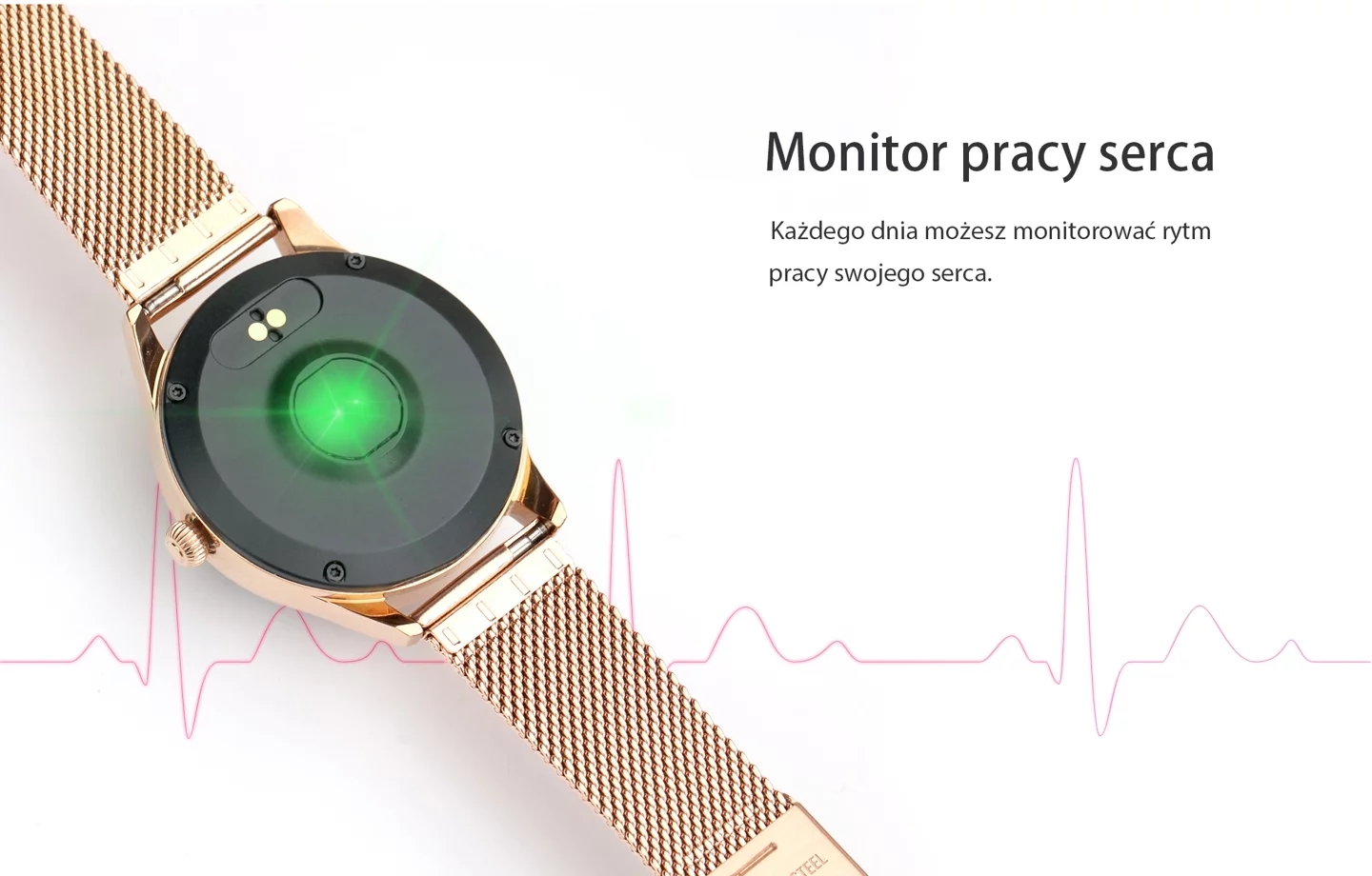 zegarek SMARUB009 srebrny Smartwatch - miniatura 12