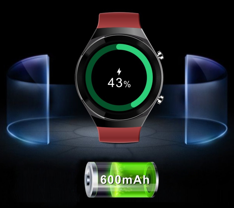 zegarek SMARUB102 kwarcowy męski Smartwatch - miniatura 8