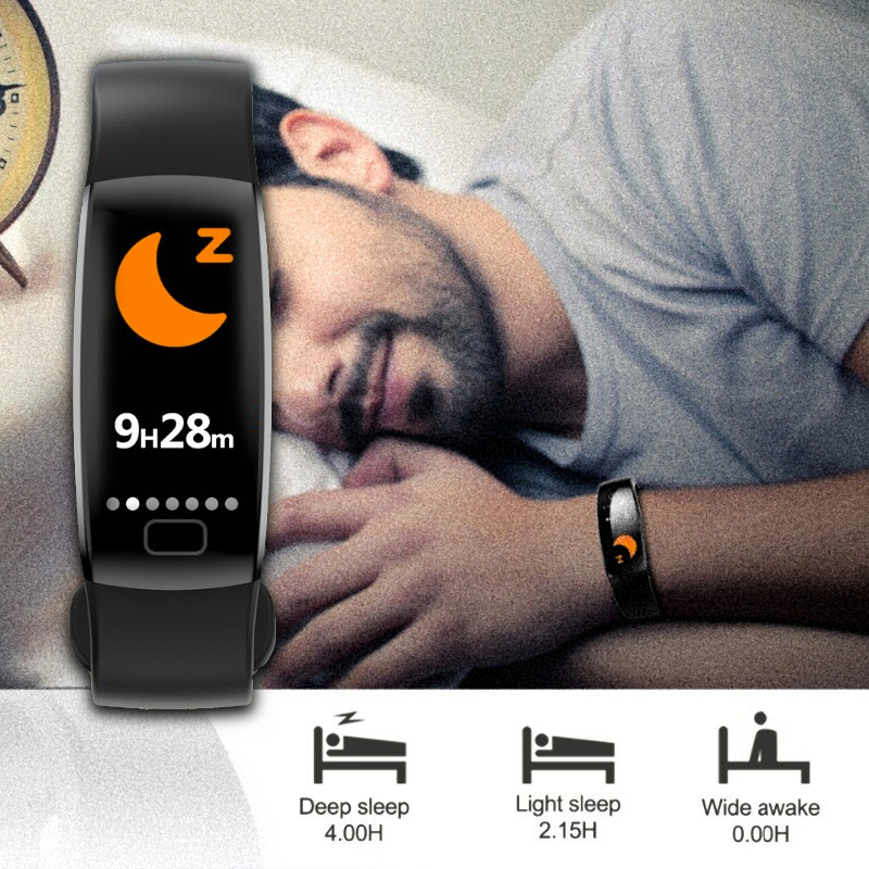 zegarek SMARUB119 kwarcowy męski Smartband Smartwatch RNCE80 różowy - miniatura 6