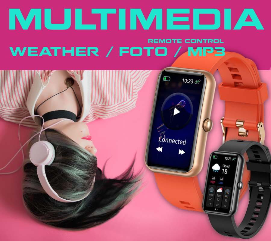 zegarek SMARUB139 Smartwatch z tworzywa sztucznego - miniatura 11