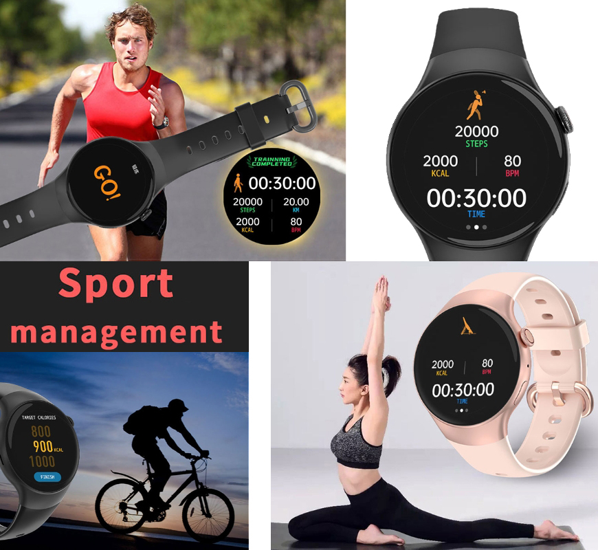 zegarek SMARUB148 Smartwatch mineralne - miniatura 11
