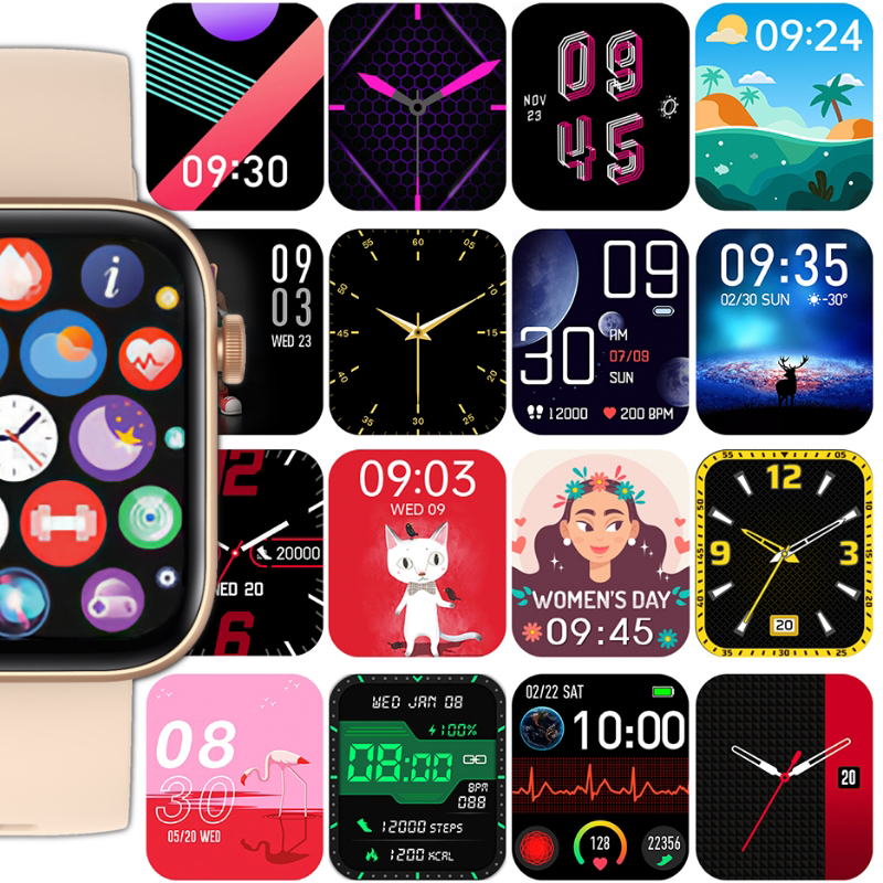 zegarek SMARUB184 kwarcowy damski Smartwatch - miniatura 6