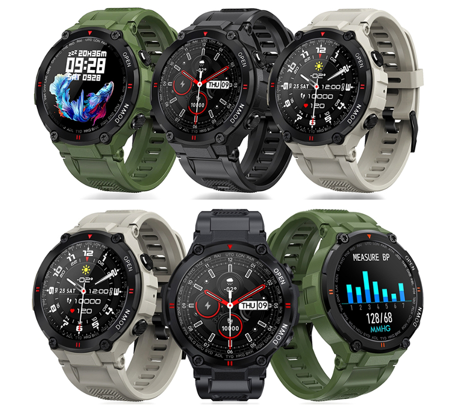 zegarek SMASMA086 czarny Smartwatch - miniatura 8