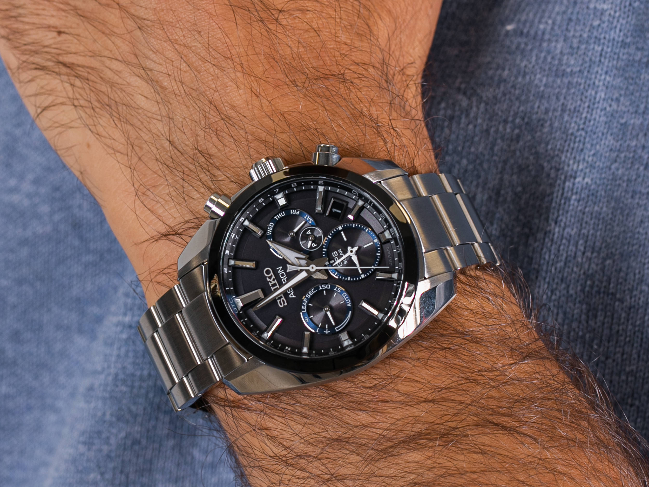 Seiko SSH053J1 Astron GPS Solar zegarek sportowy Astron - miniatura 4