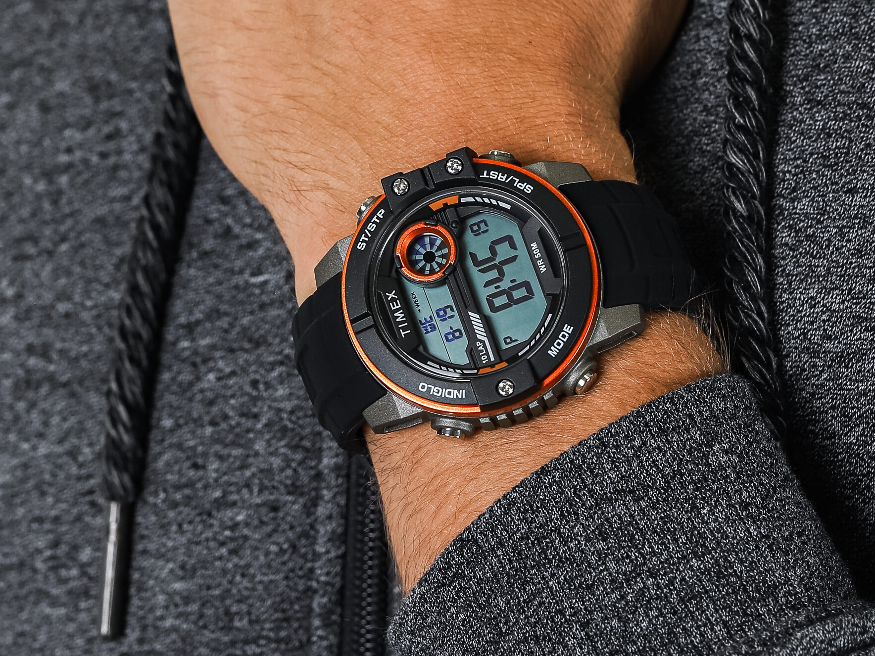 Timex TW5M34700 Lifestyle Digital zegarek sportowy DGTL Sphere - miniatura 4