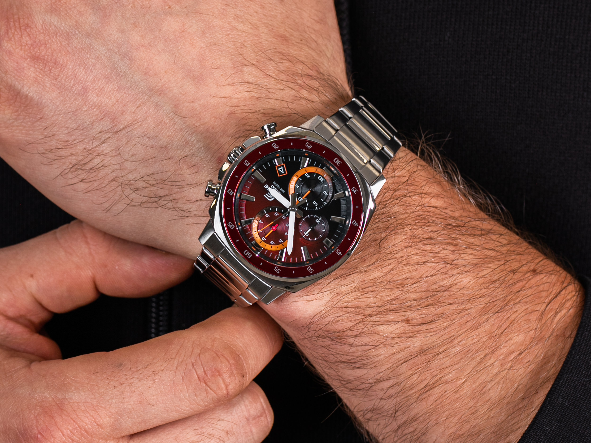 Edifice EFV-600D-4AVUEF zegarek sportowy EDIFICE Momentum - miniatura 4