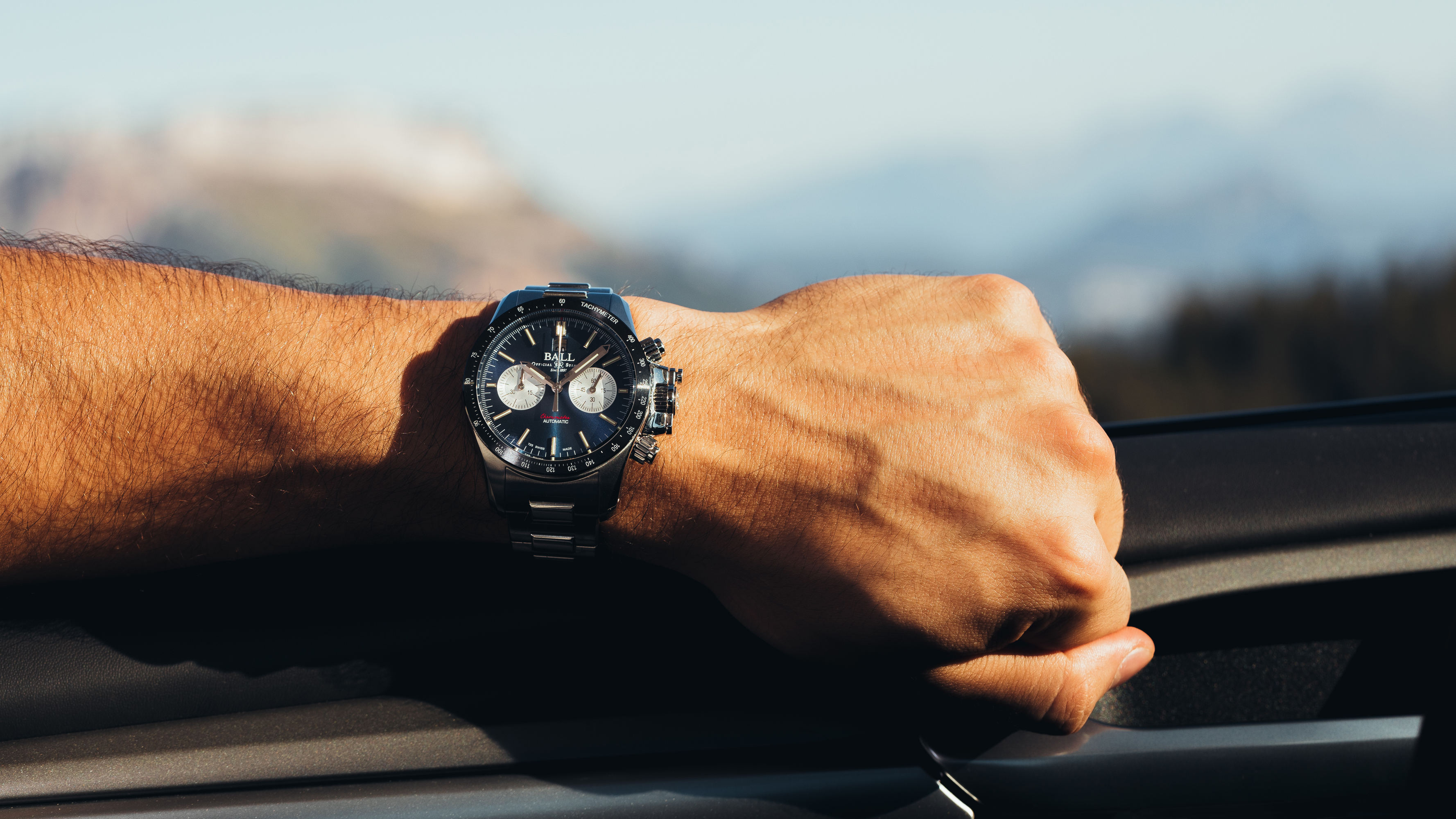 Ball CM2198C-S2CJ-SL Racer Chronograph zegarek sportowy Engineer Hydrocarbon - miniatura 4