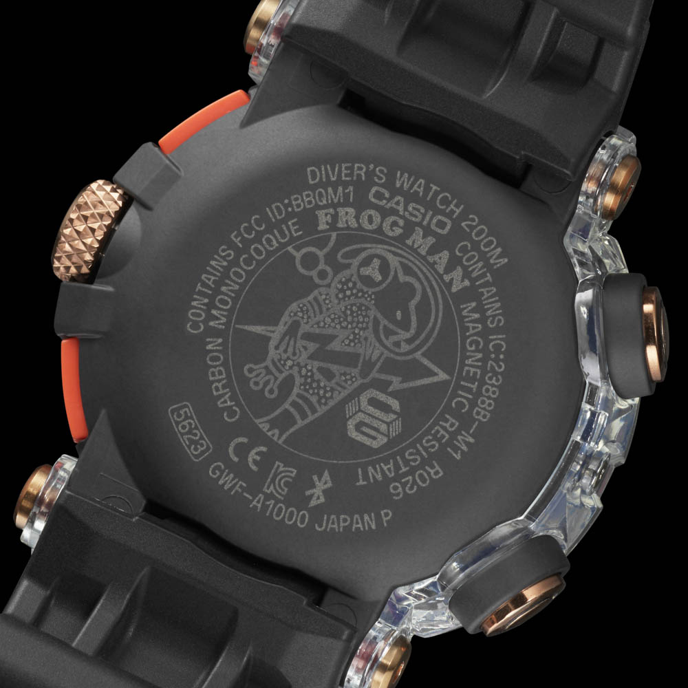 G-Shock GWF-A1000BRT-1AER zegarek wielokolorowy sportowy G-SHOCK Master of G pasek - miniatura 5