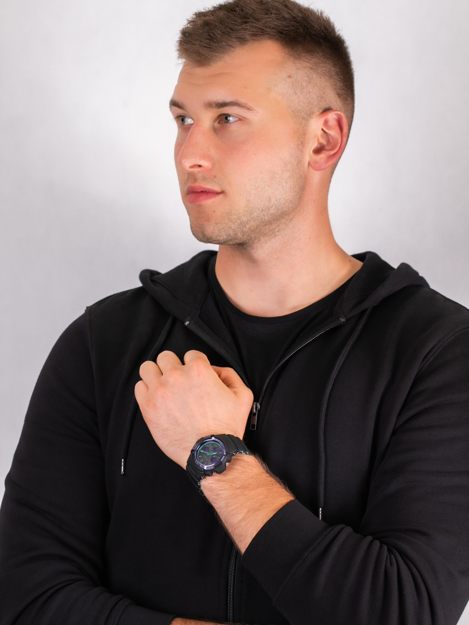 Casio AWG-M100SBL-1AER zegarek męski G-SHOCK Original - miniatura 2