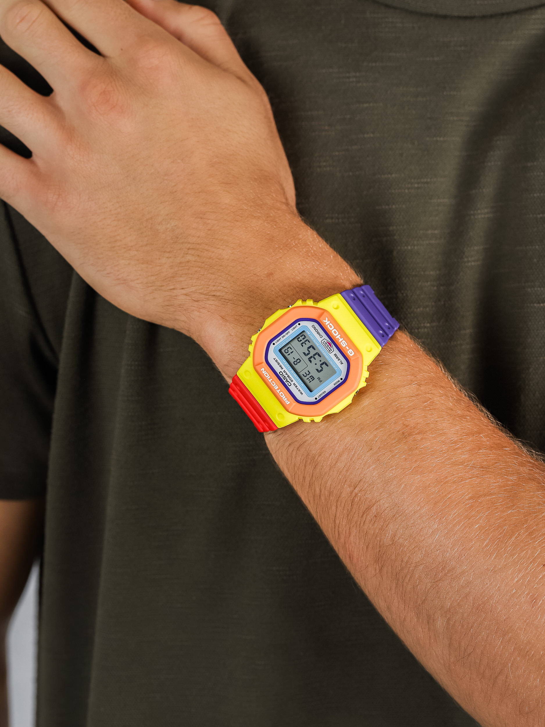 G-Shock DW-5610DN-9ER męski zegarek G-SHOCK Original pasek - miniatura 3