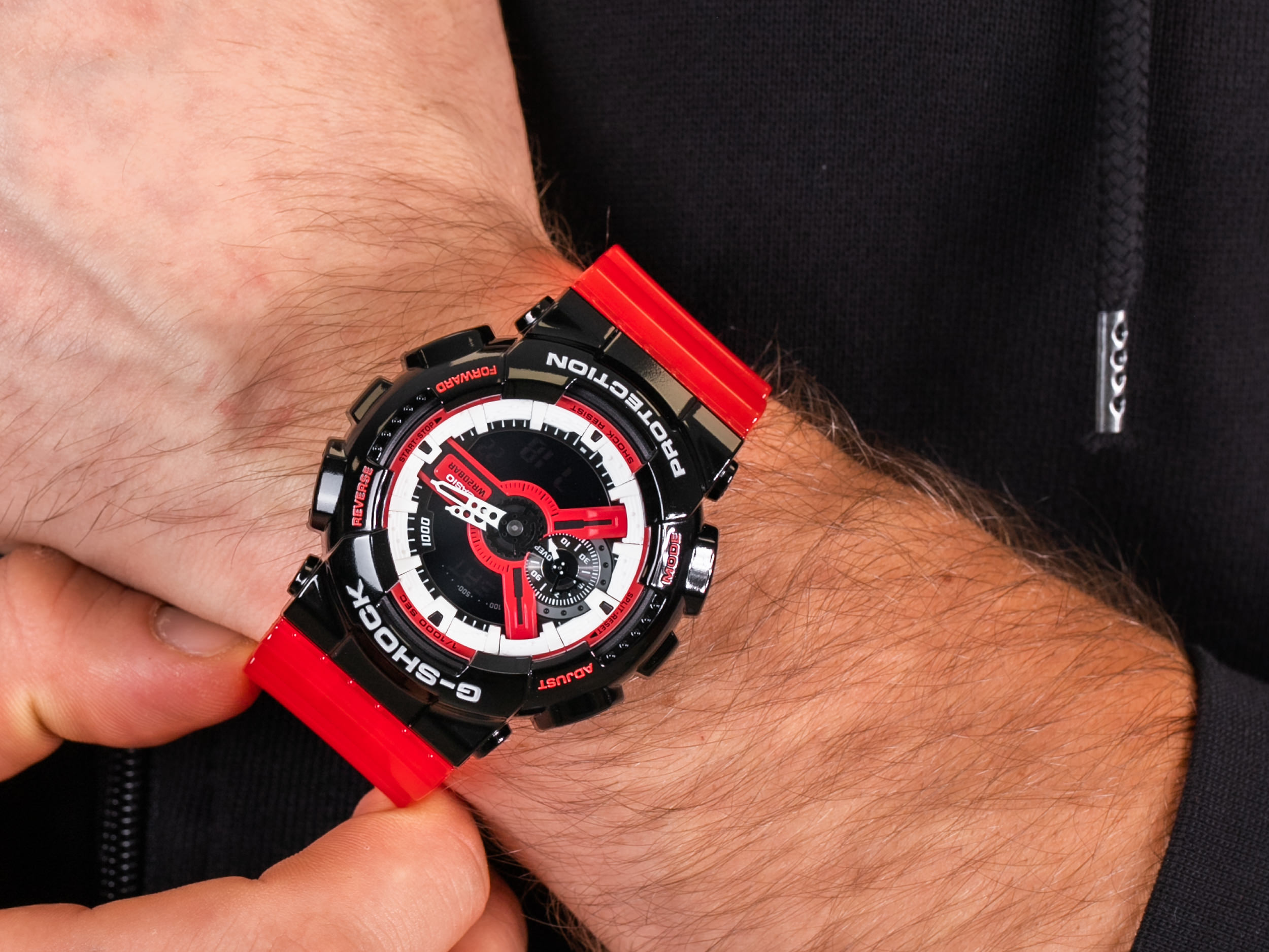G-Shock GA-110RB-1AER zegarek sportowy G-SHOCK Original - miniatura 4