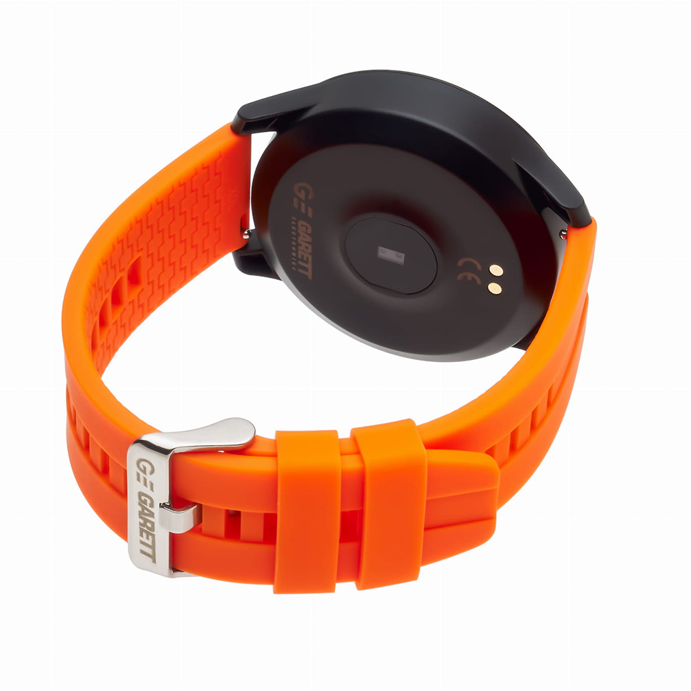 Garett 5903246289381 Smartwatch Garett Sport 12 RT Pomarańczowy zegarek sportowy Męskie - miniatura 7