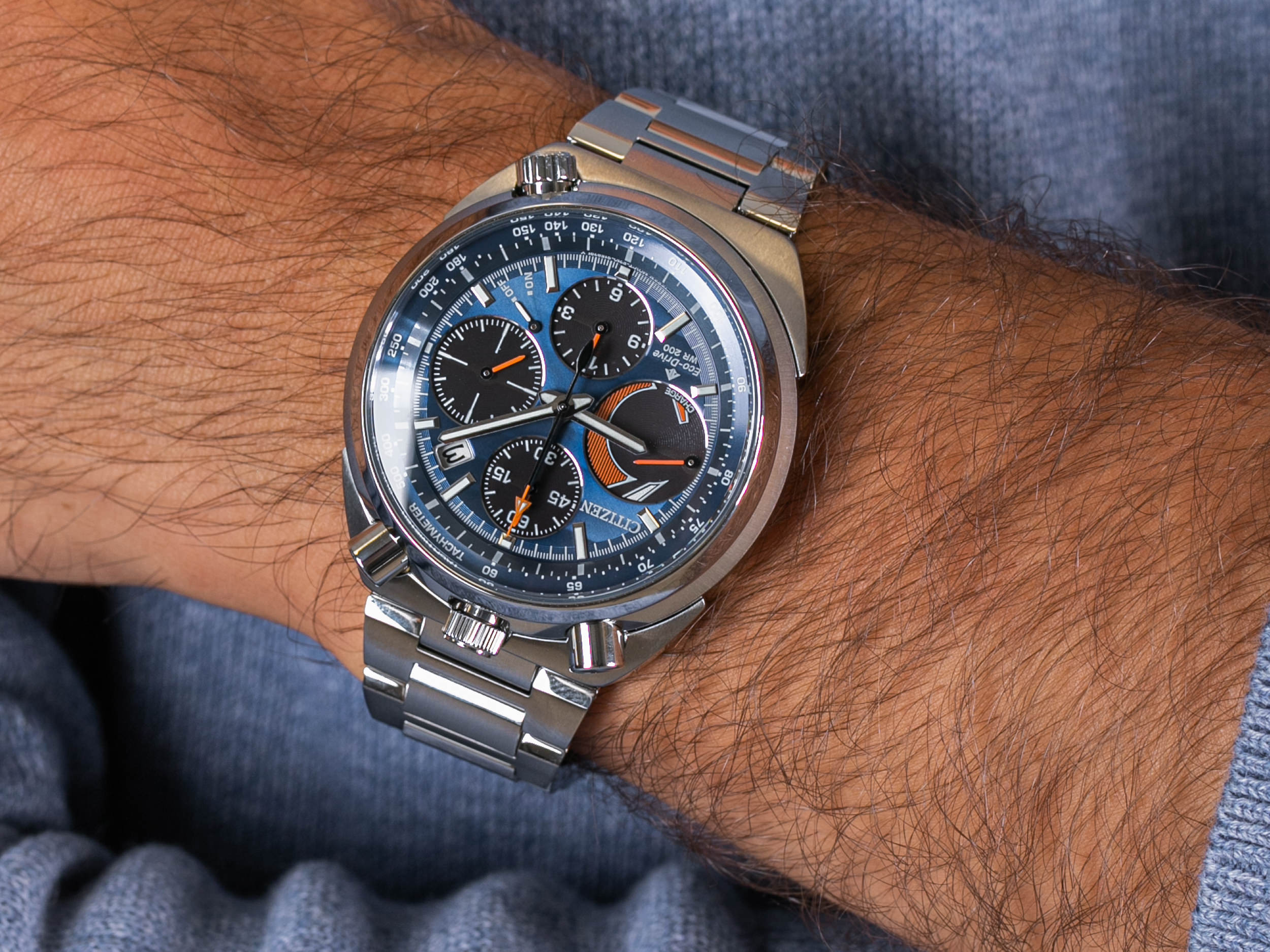 Citizen AV0070-57L PROMASTER TSUNO CHRONOGRAPH RACER zegarek sportowy Promaster - miniatura 4