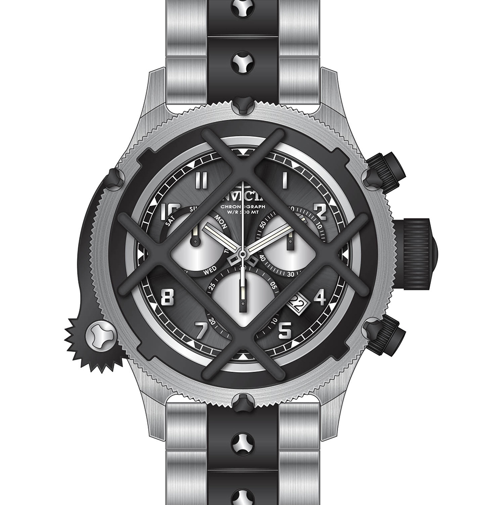zegarek Invicta 26462 RUSSIAN DIVER męski z chronograf Russian Diver - miniatura 3