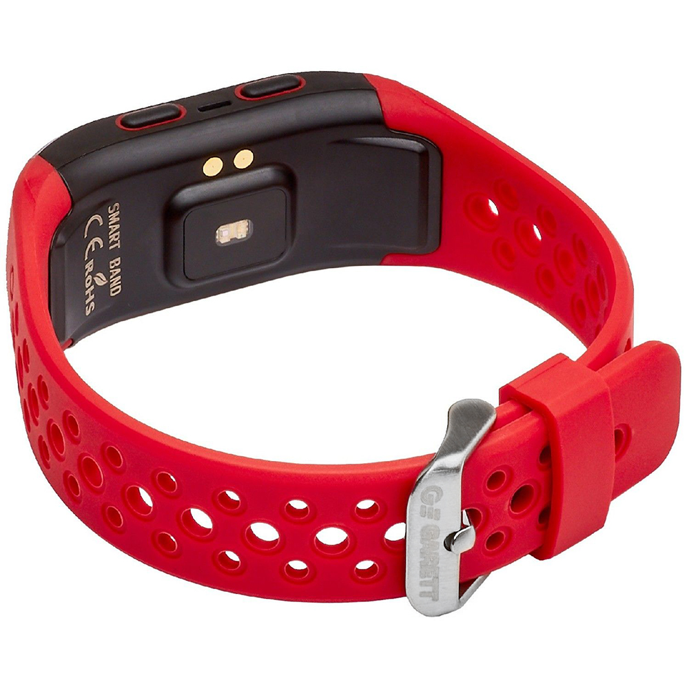 zegarek Garett 5906874848760 Smartband Opaska Sportowa Garett FIT 20 GPS Czerwony męski z gps Smartbandy - Opaski sportowe