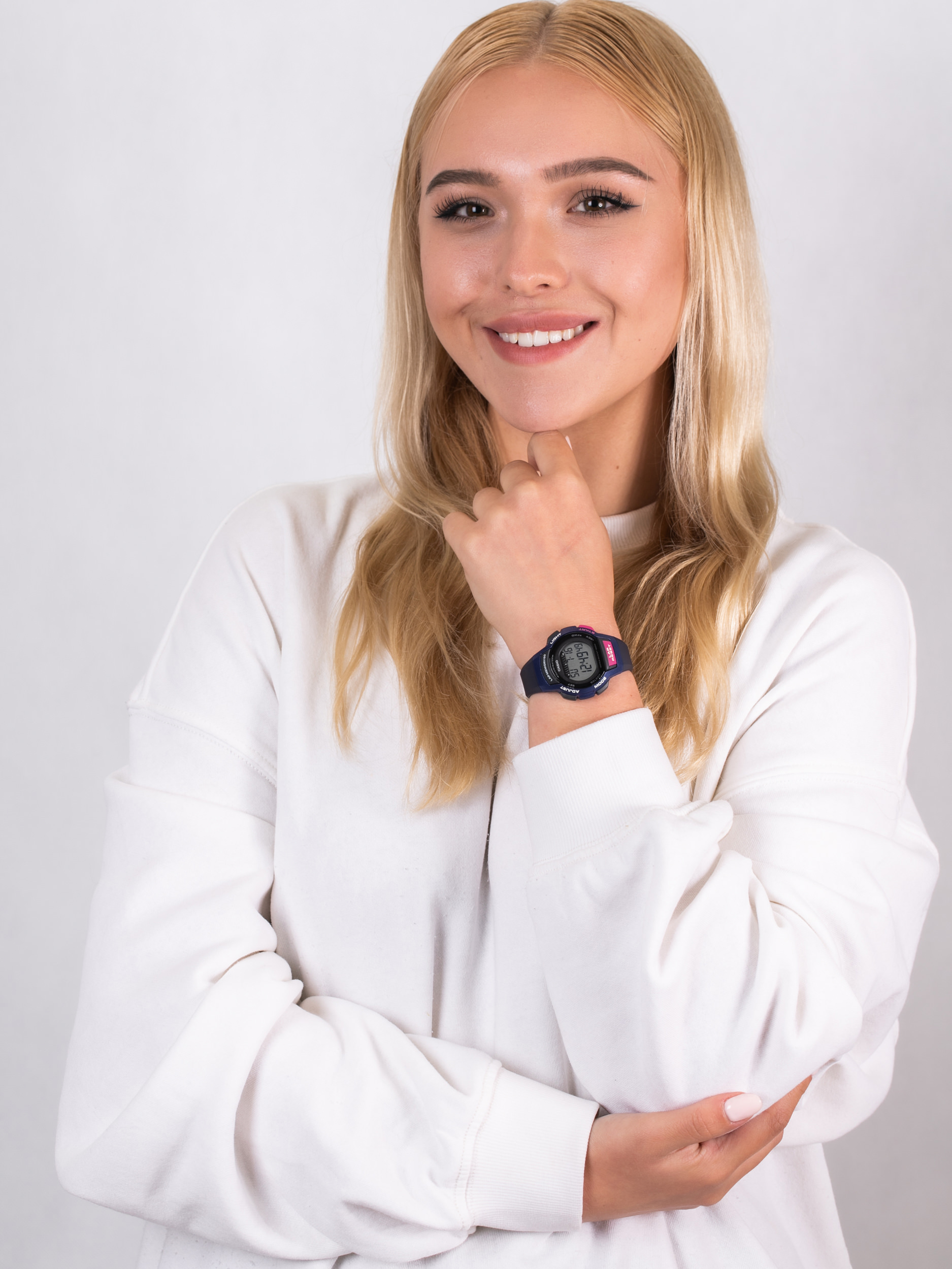 Casio LWS-1000H-2AVEF zegarek damski Sportowe - miniatura 2