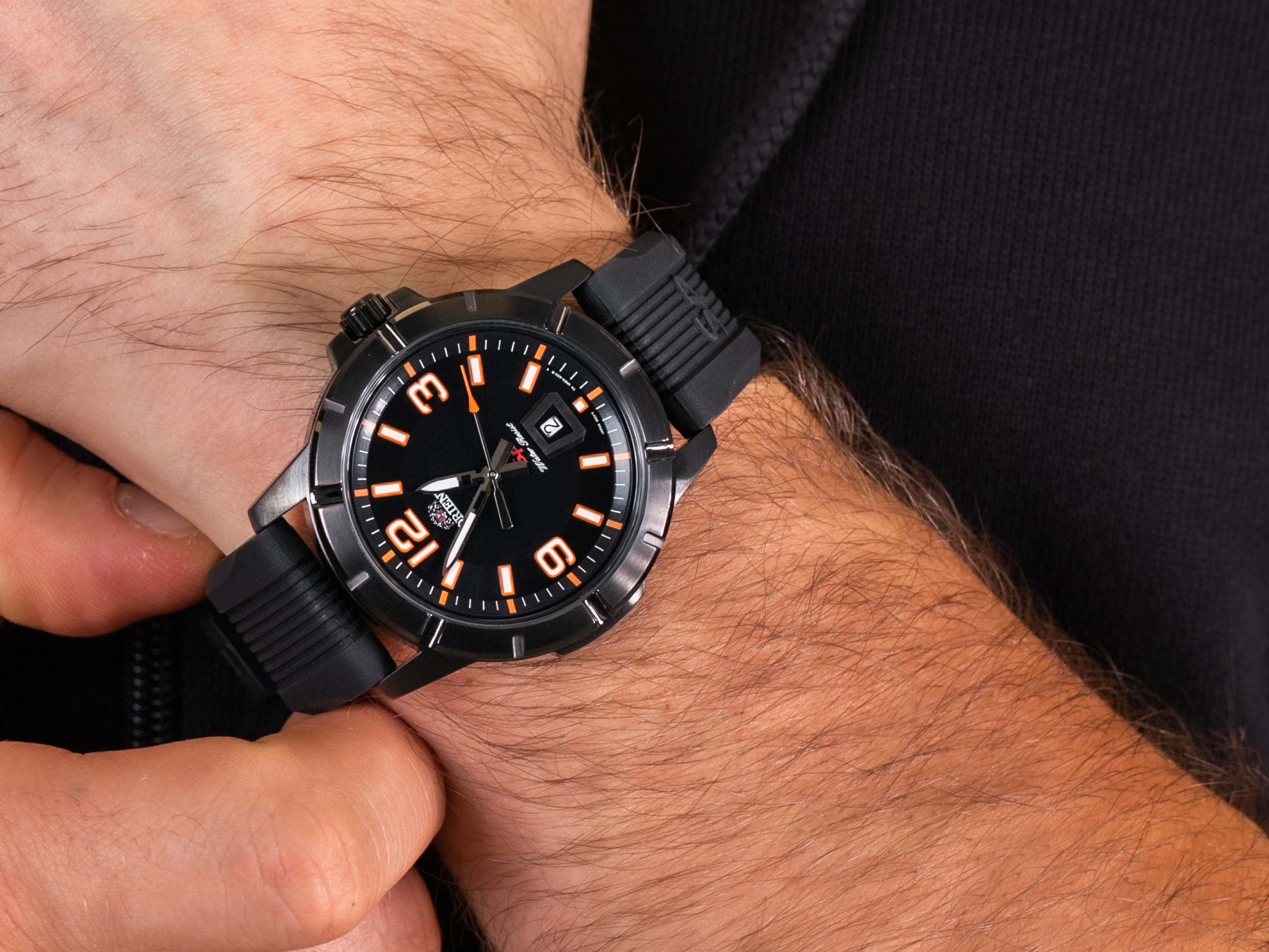 Orient FUNE900AB0 zegarek sportowy Sports - miniatura 4