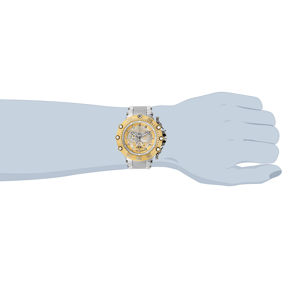 Invicta 32120 zegarek srebrny sportowy Subaqua bransoleta - miniatura 5