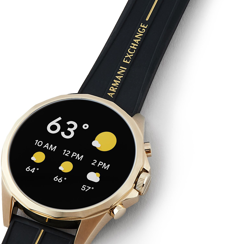 Armani Exchange AXT2005 Fashion sportowy zegarek złoty - miniatura 8
