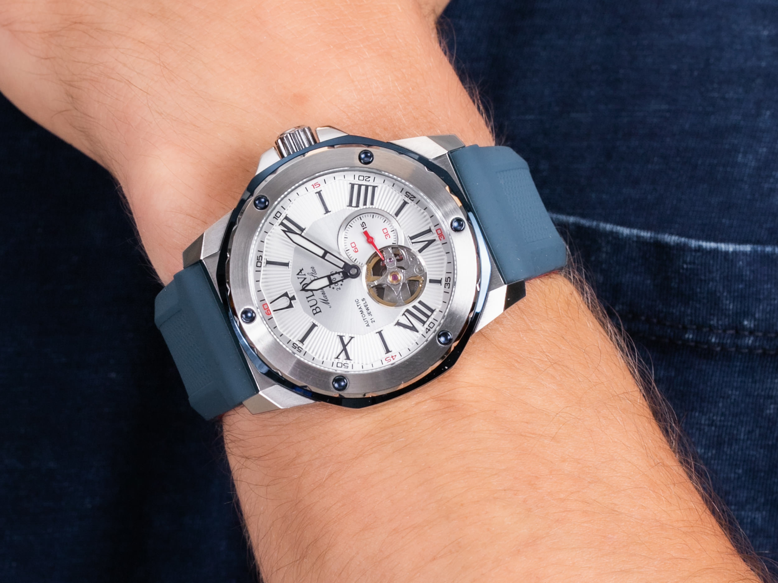 Bulova 98A225 zegarek sportowy Marine Star - miniatura 4
