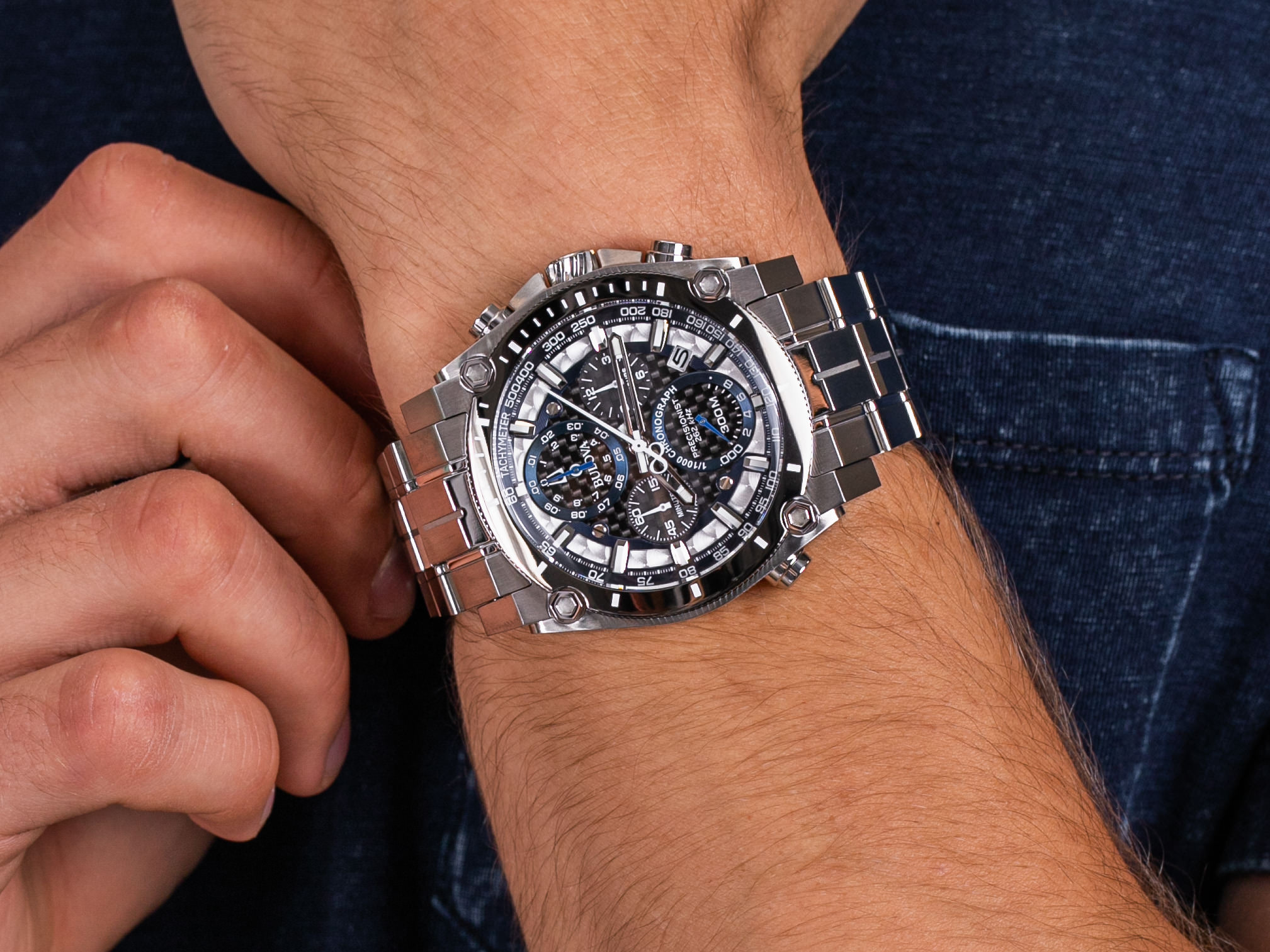 Bulova 98B316 zegarek sportowy Precisionist - miniatura 4