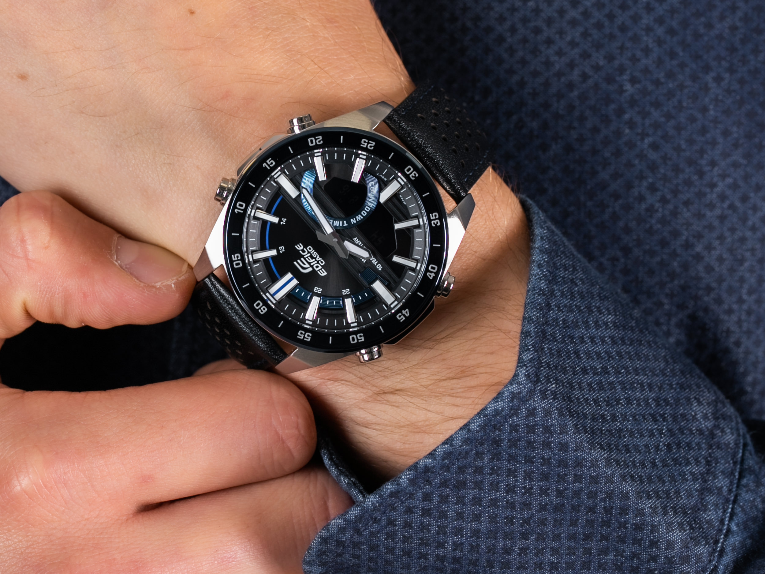 Edifice ERA-120BL-2AVEF zegarek sportowy Edifice - miniatura 4
