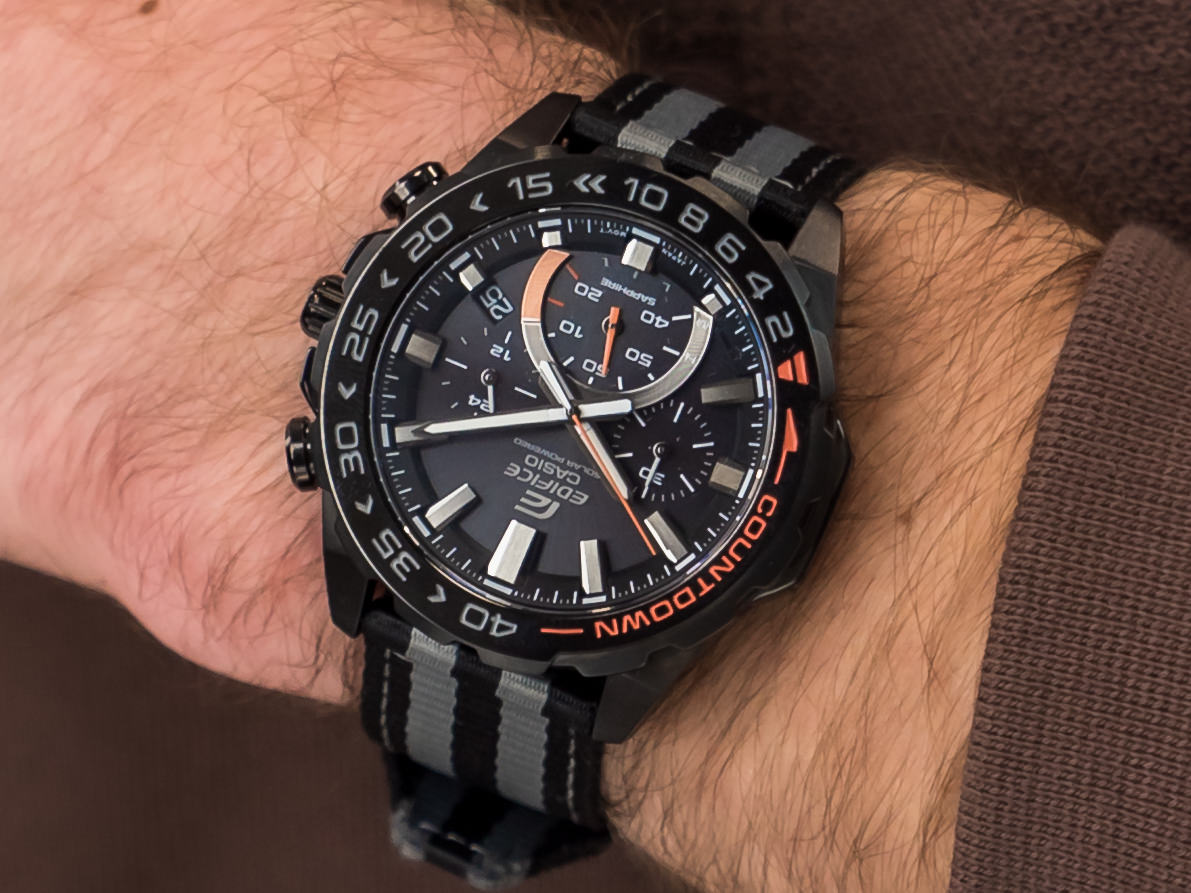 Edifice EFS-S550BL-1AVUEF zegarek sportowy EDIFICE Premium - miniatura 4