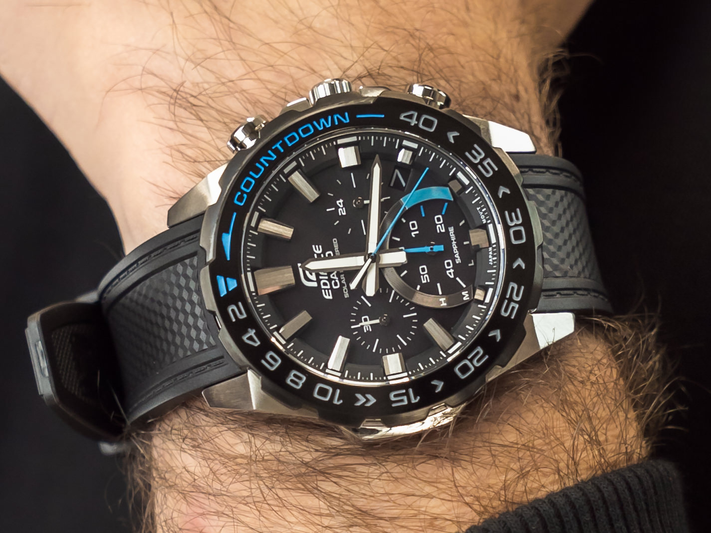 Edifice EFS-S550PB-1AVUEF zegarek sportowy EDIFICE Premium