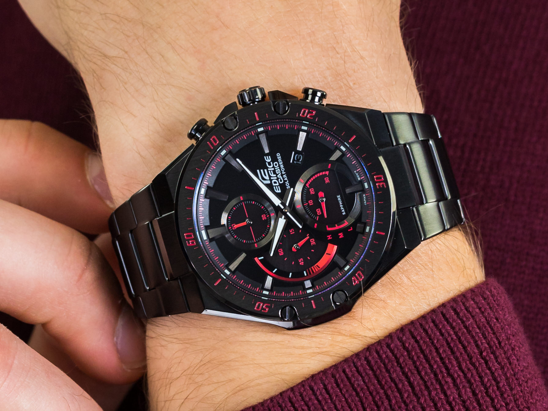 Edifice EFS-S560DC-1AVUEF zegarek sportowy EDIFICE Premium - miniatura 4