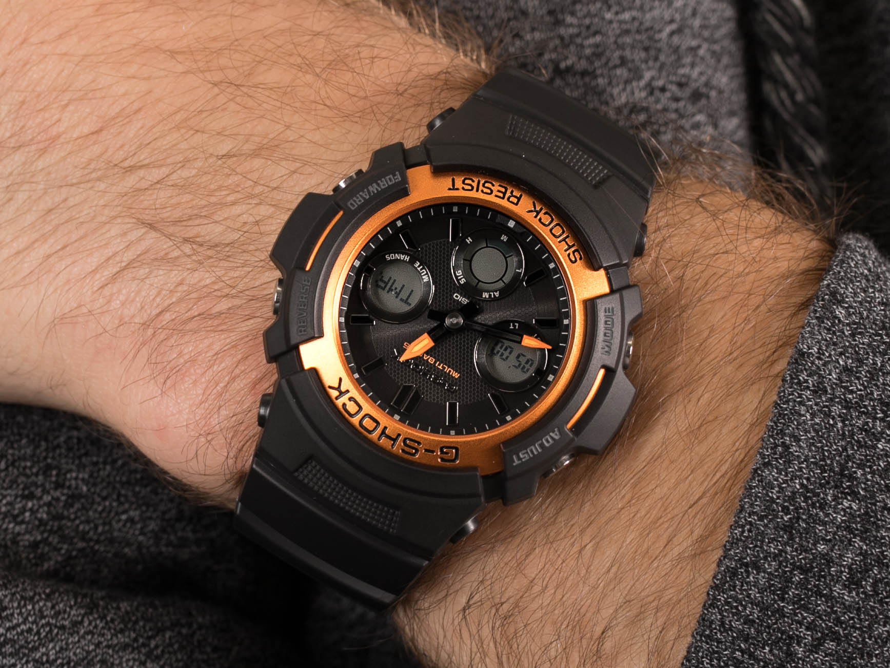 G-Shock AWG-M100SF-1H4ER zegarek sportowy G-Shock - miniatura 4