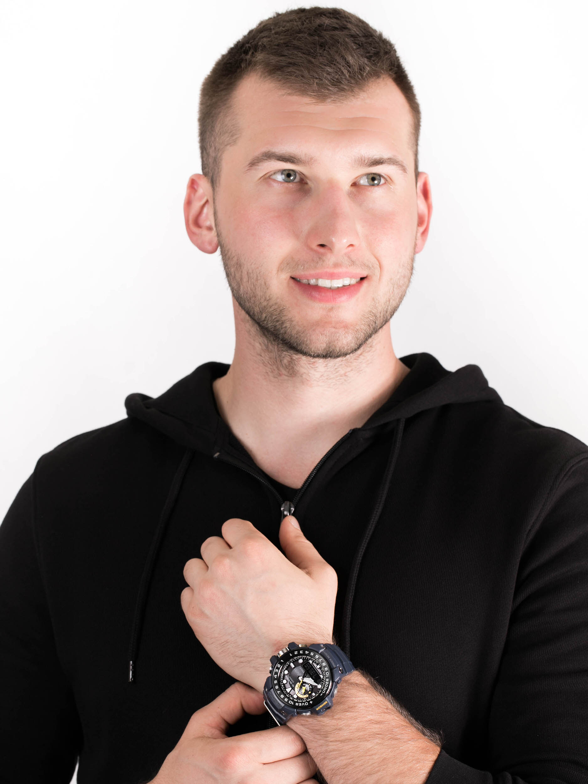 G-Shock GWN-1000NV-2AER zegarek męski G-SHOCK Master of G - miniatura 2