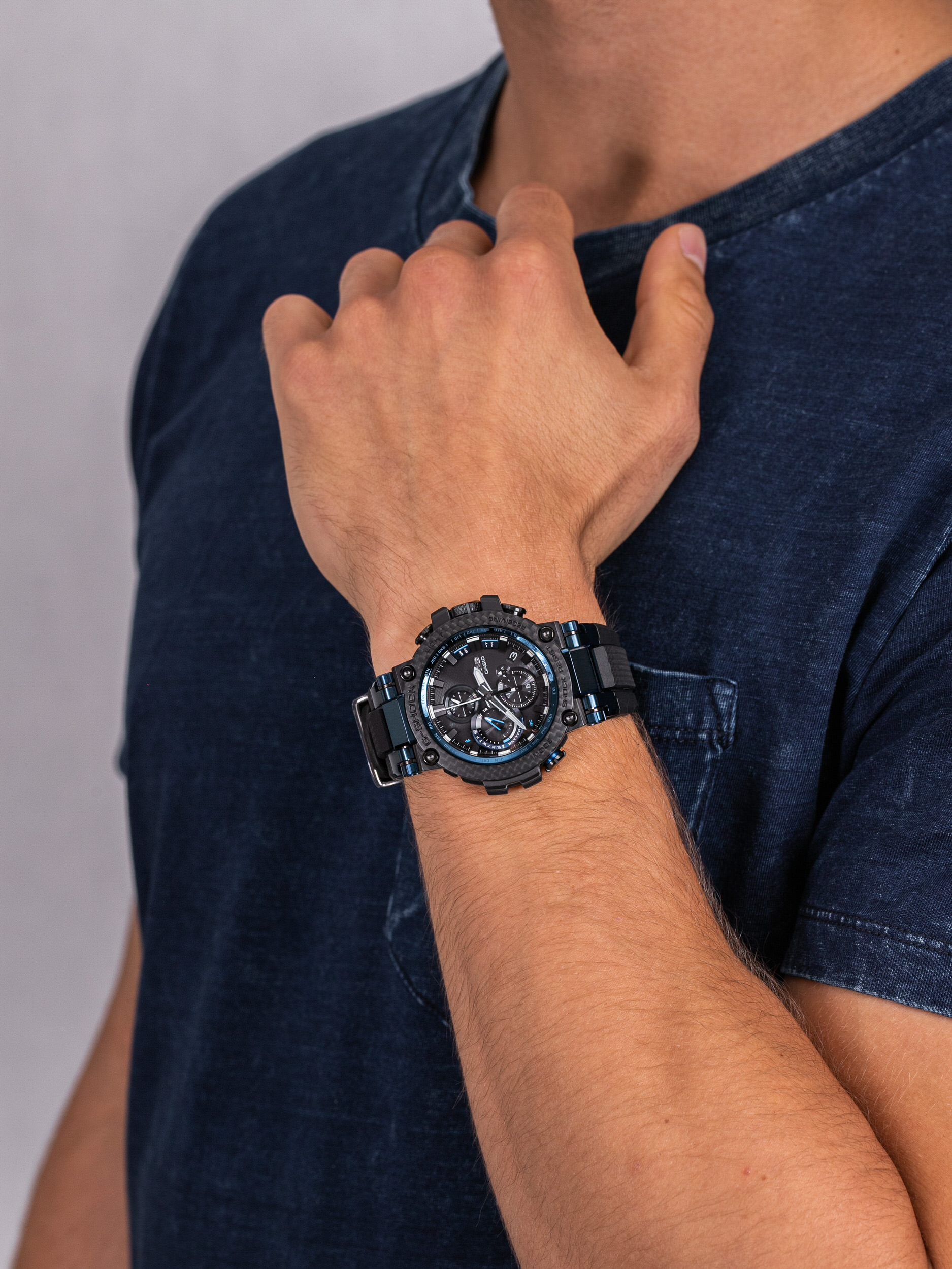 G-Shock MTG-B1000XB-1AER męski zegarek G-Shock pasek - miniatura 3