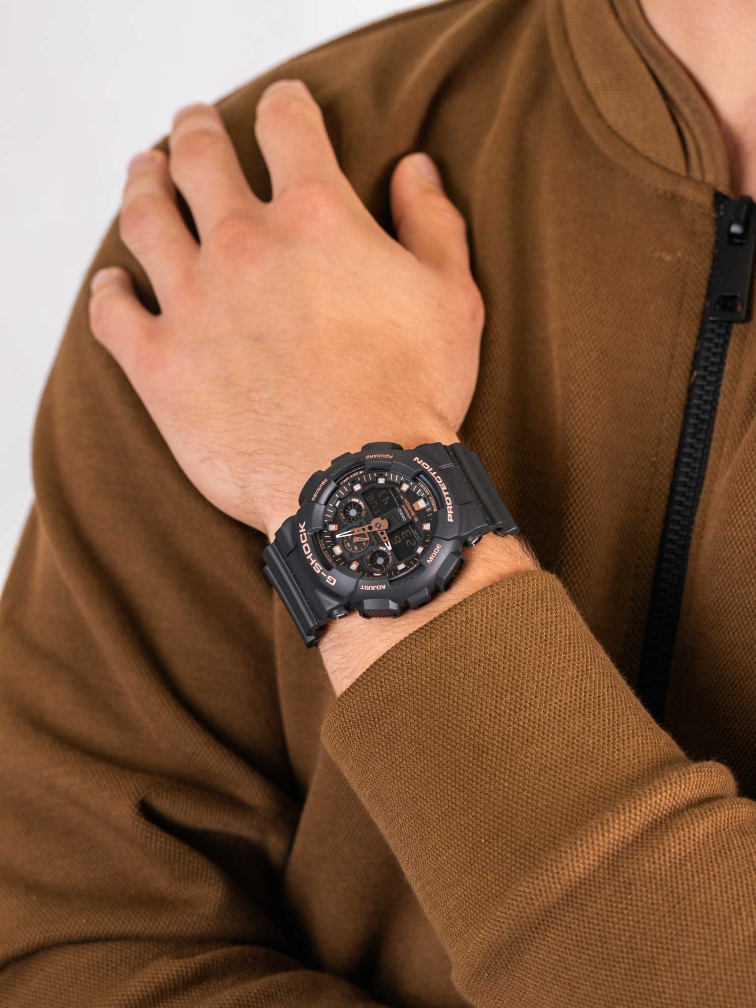 G-Shock GA-100GBX-1A4ER męski zegarek G-SHOCK Original pasek