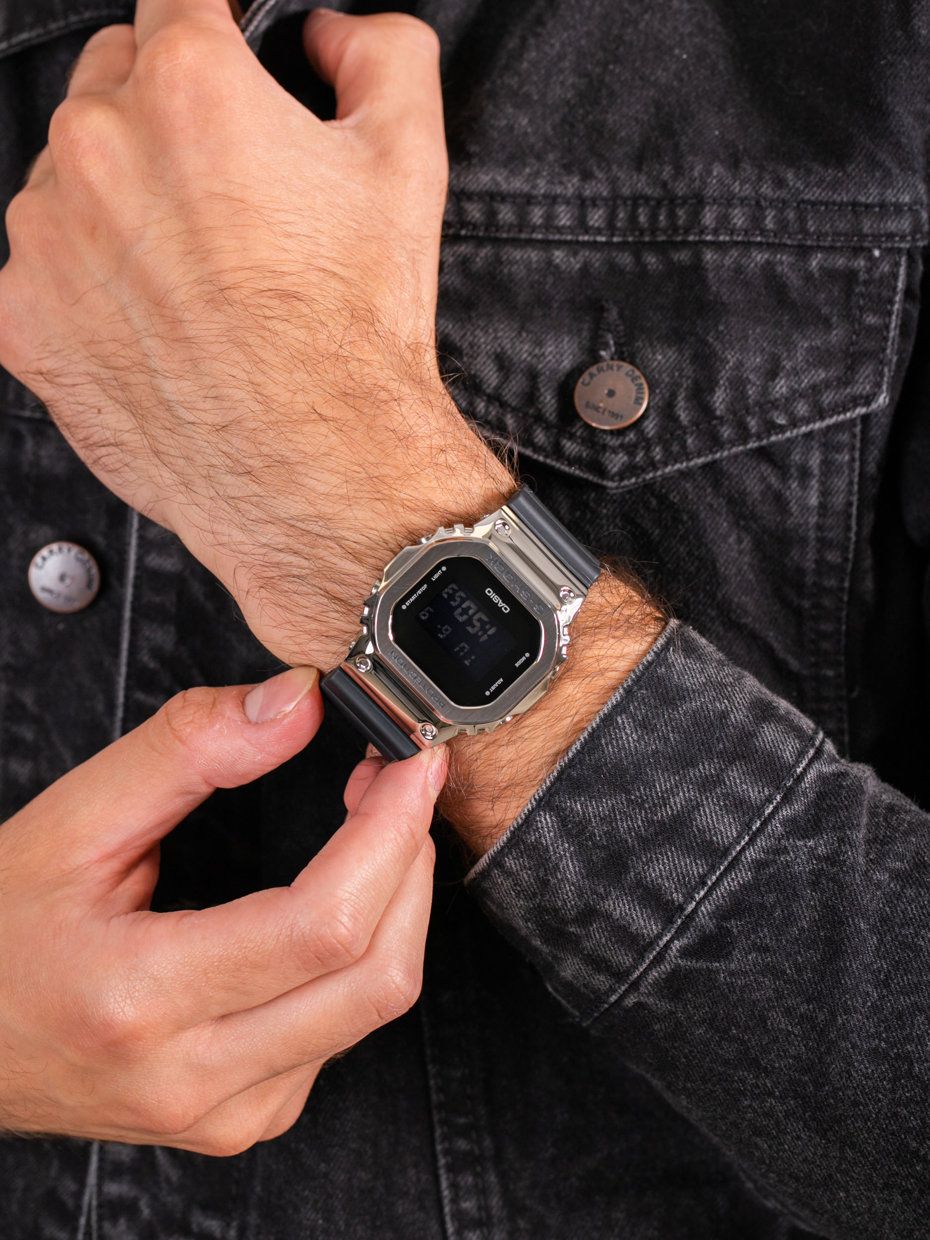 G-Shock GM-5600-1ER męski zegarek G-SHOCK Original pasek - miniatura 3