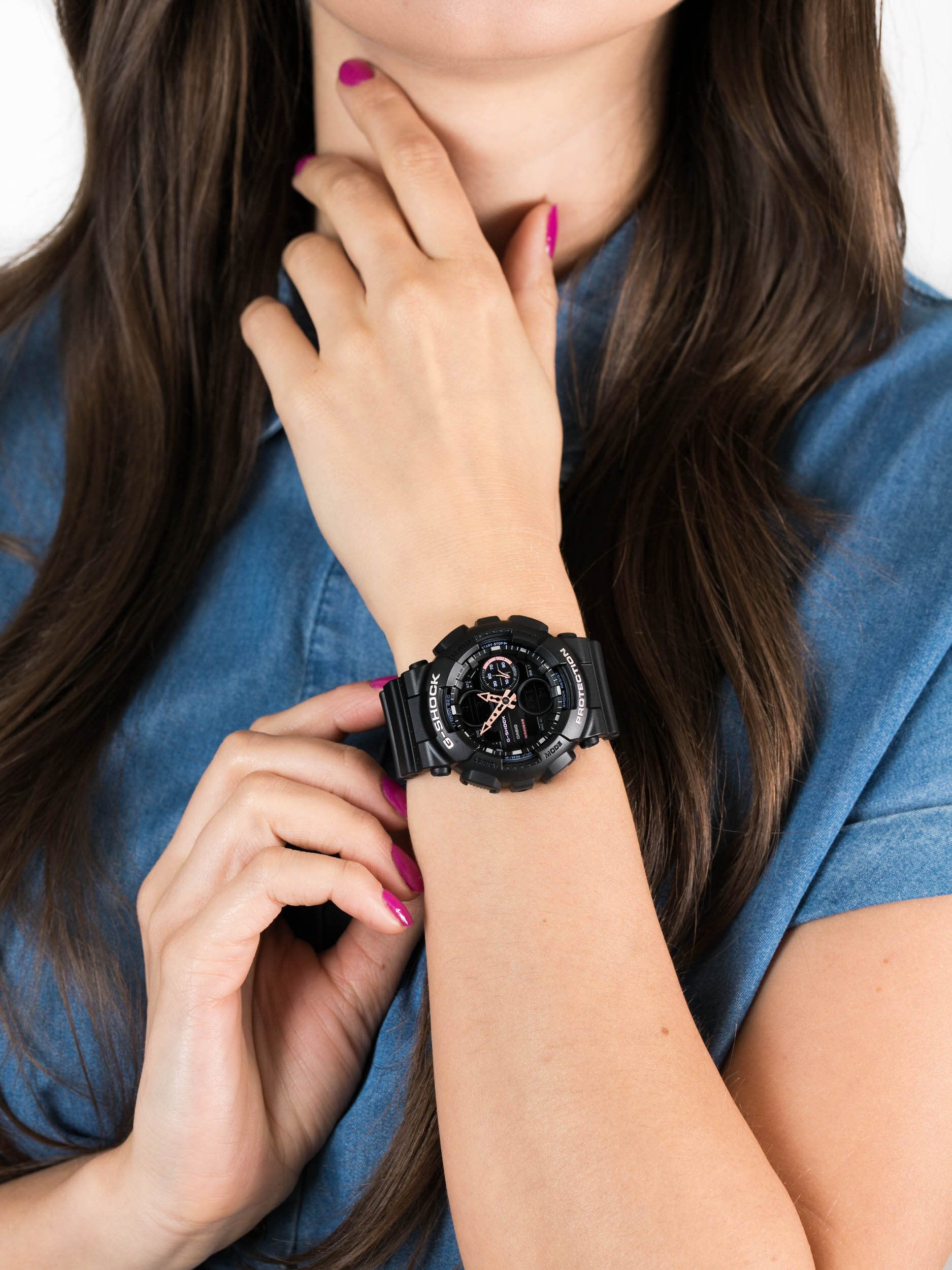 G-Shock GMA-S140-1AER damski zegarek G-SHOCK S-Series pasek - miniatura 3