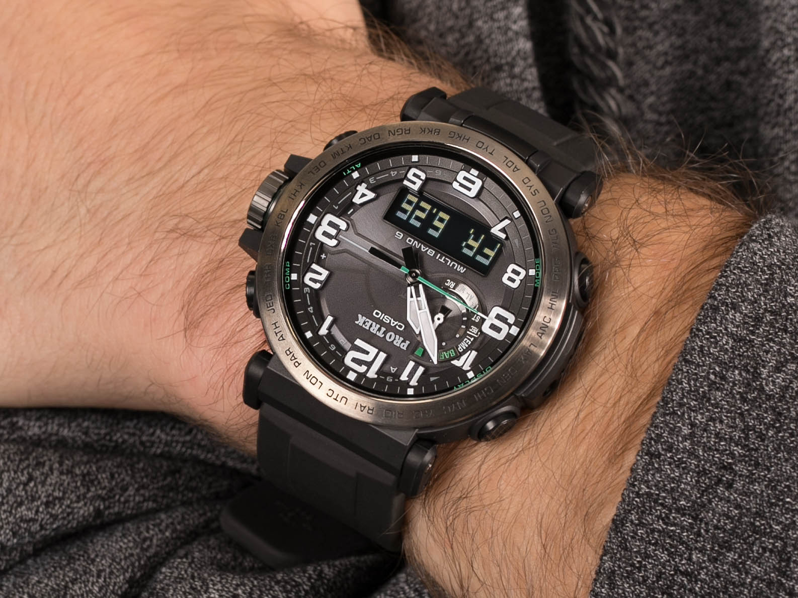 ProTrek PRW-6600Y-1ER Pro Trek Monte Zucchero zegarek sportowy ProTrek