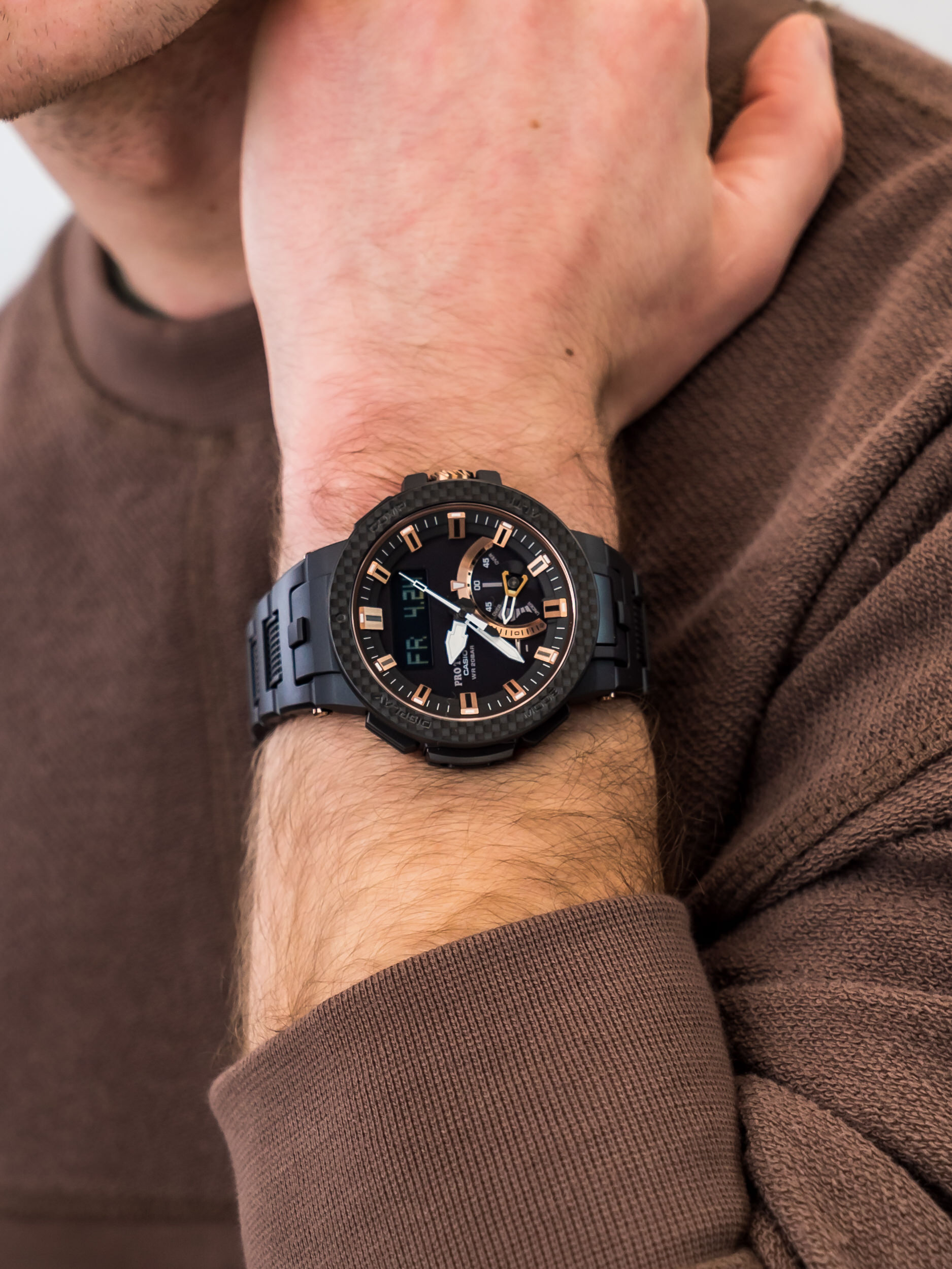zegarek ProTrek PRW-7000X-1ER męski z termometr ProTrek - miniatura 3