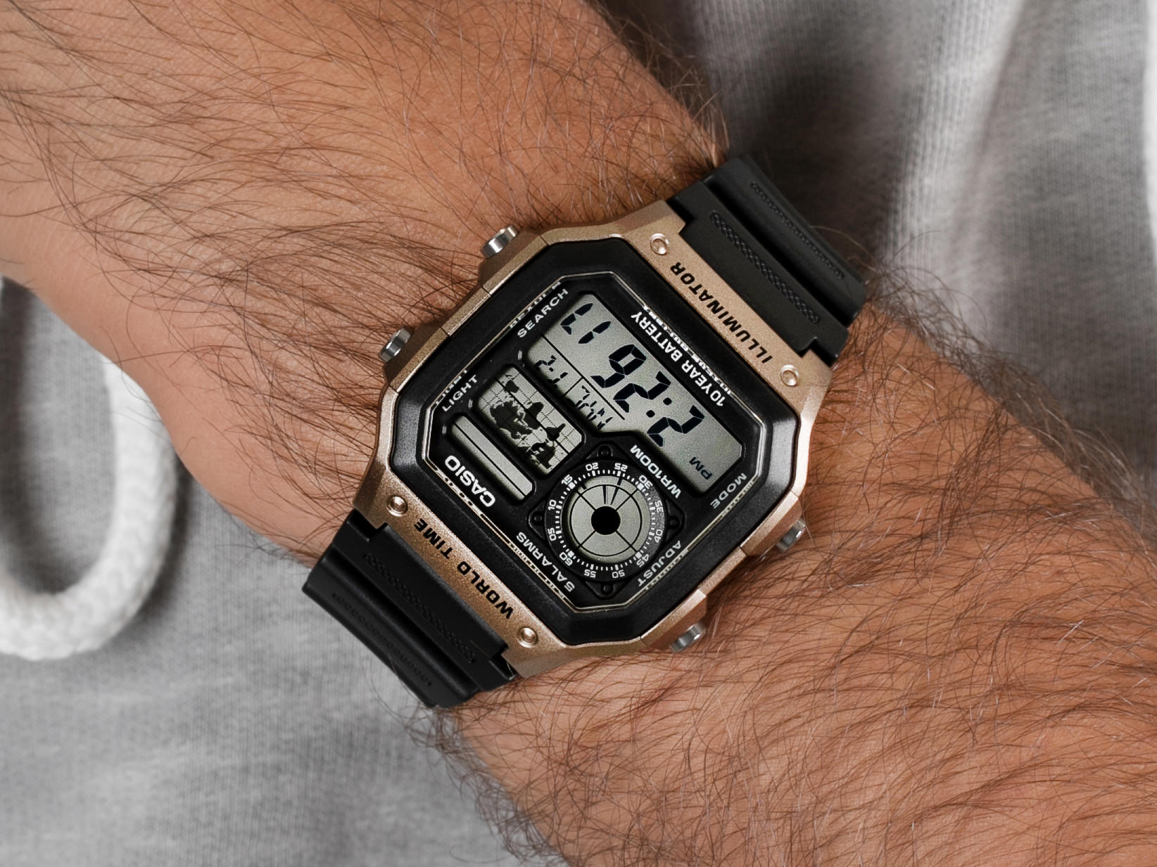 Casio AE-1200WH-5AVEF zegarek sportowy Sportowe