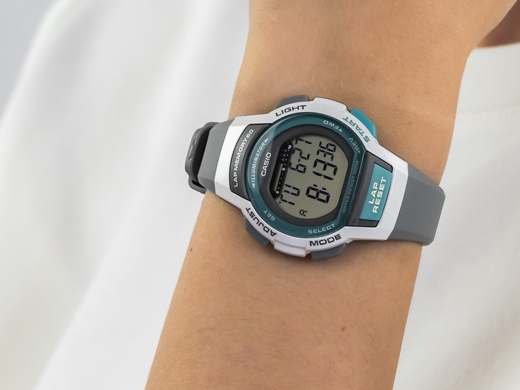 Casio LWS-1000H-8AVEF zegarek sportowy Sportowe